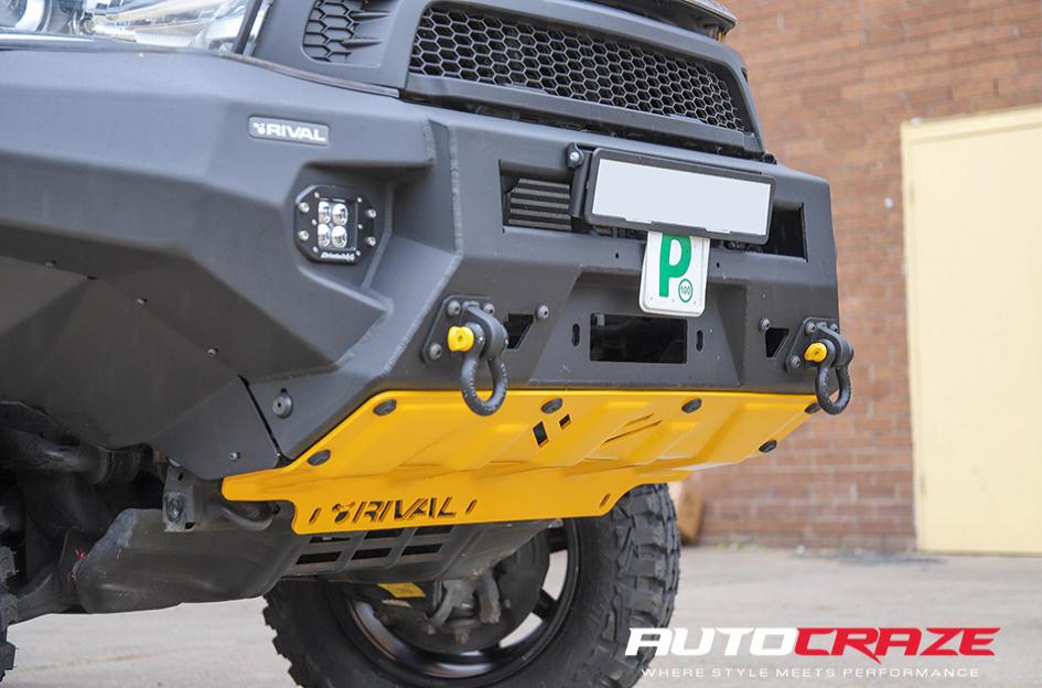 TOYOTA HILUX N80 4WD COUPLER BLACK MACHINED WITH DARK TINT